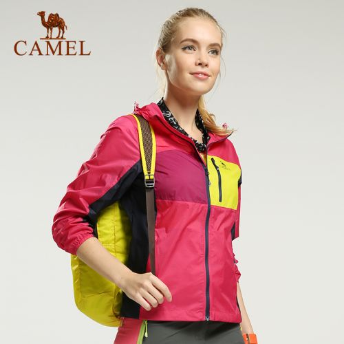 imperméable sport femme CAMEL en nylon - Ref 498775