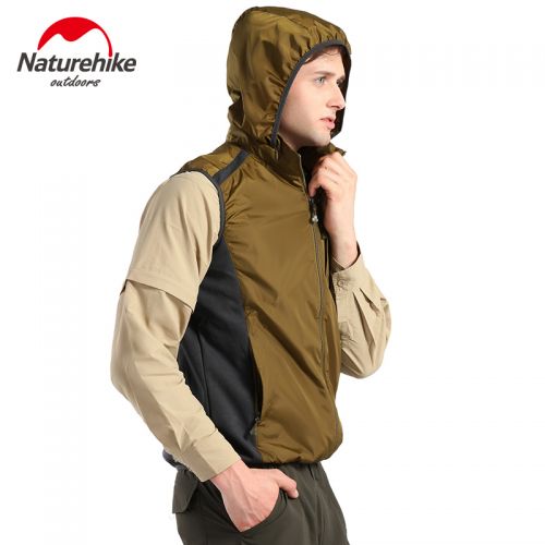 imperméable sport homme NATUREHIKE en polyester - Ref 499148