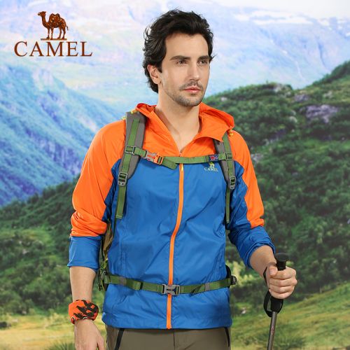 imperméable sport homme CAMEL en nylon - Ref 499385