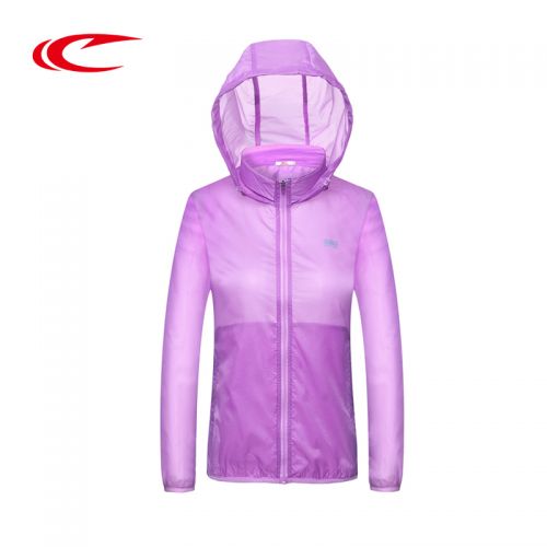 imperméable sport femme SAIQI en nylon - Ref 499434