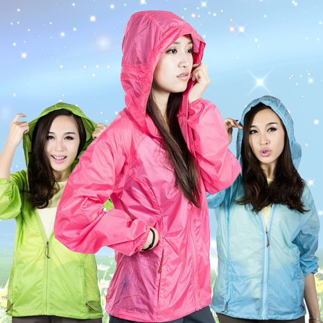 imperméable sport femme CAXA en nylon - Ref 499588