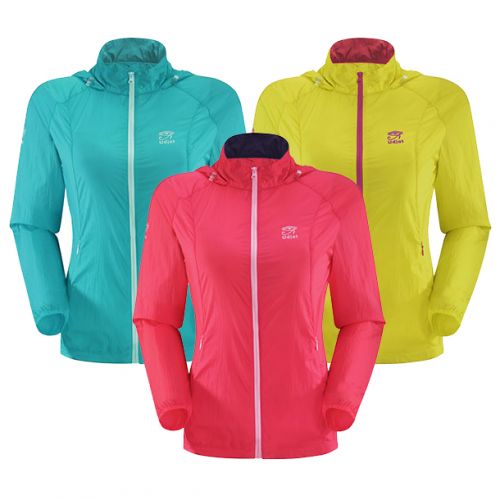 imperméable sport femme UDJAT en nylon - Ref 499653