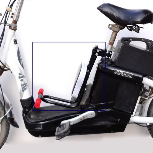 siège enfants pour vélo en Acier, éponge, caoutchouc - Ref 2417875