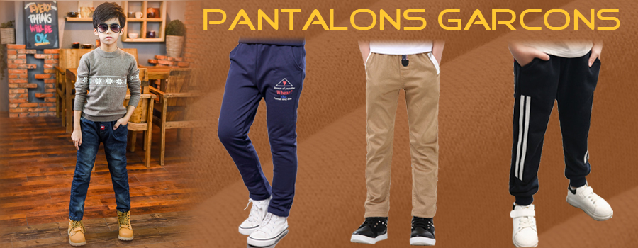 Vêtements enfant - Pantalons garçons