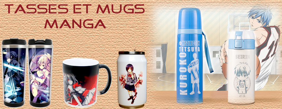 Manga et héros - Tasses et mugs