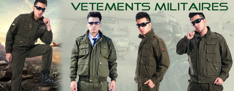 Vêtements homme - Vêtements militaires